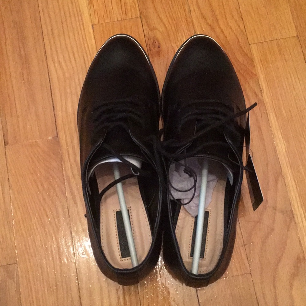 Forever 21 Black Oxford shoes